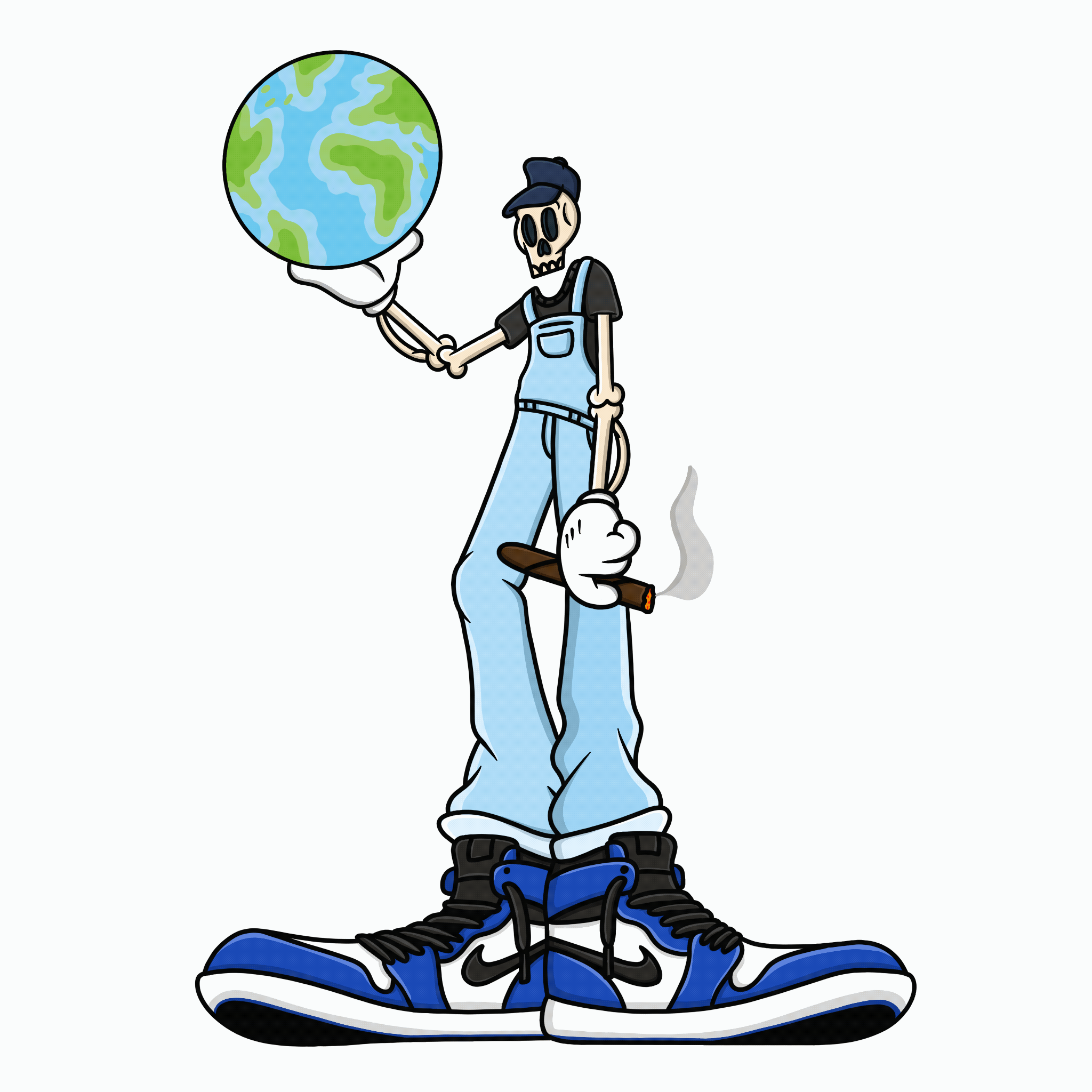 Authentic Digital Art The World is Yours SuperRare