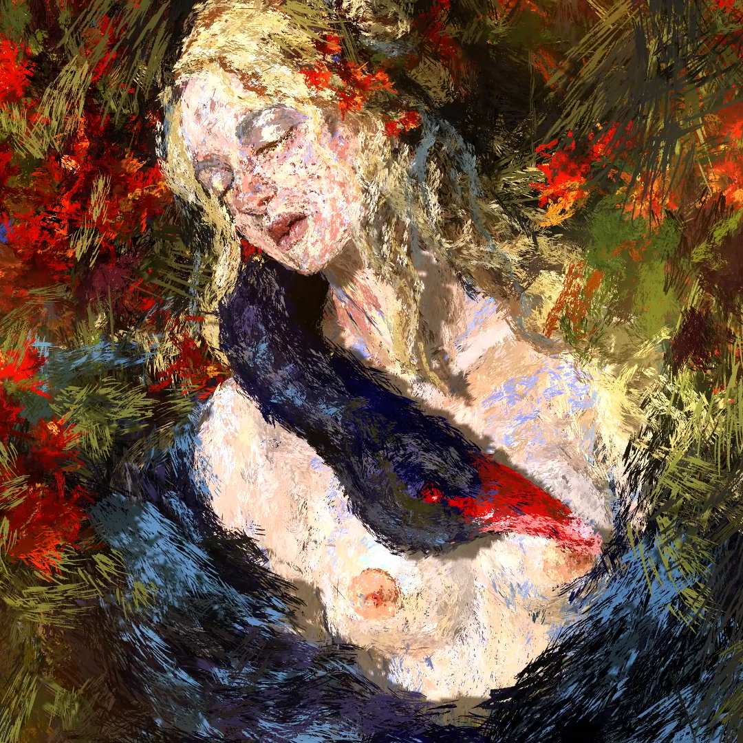 Anna Zhilyaeva - SuperRare Marketplace v2 - Leda - NFT # 27388