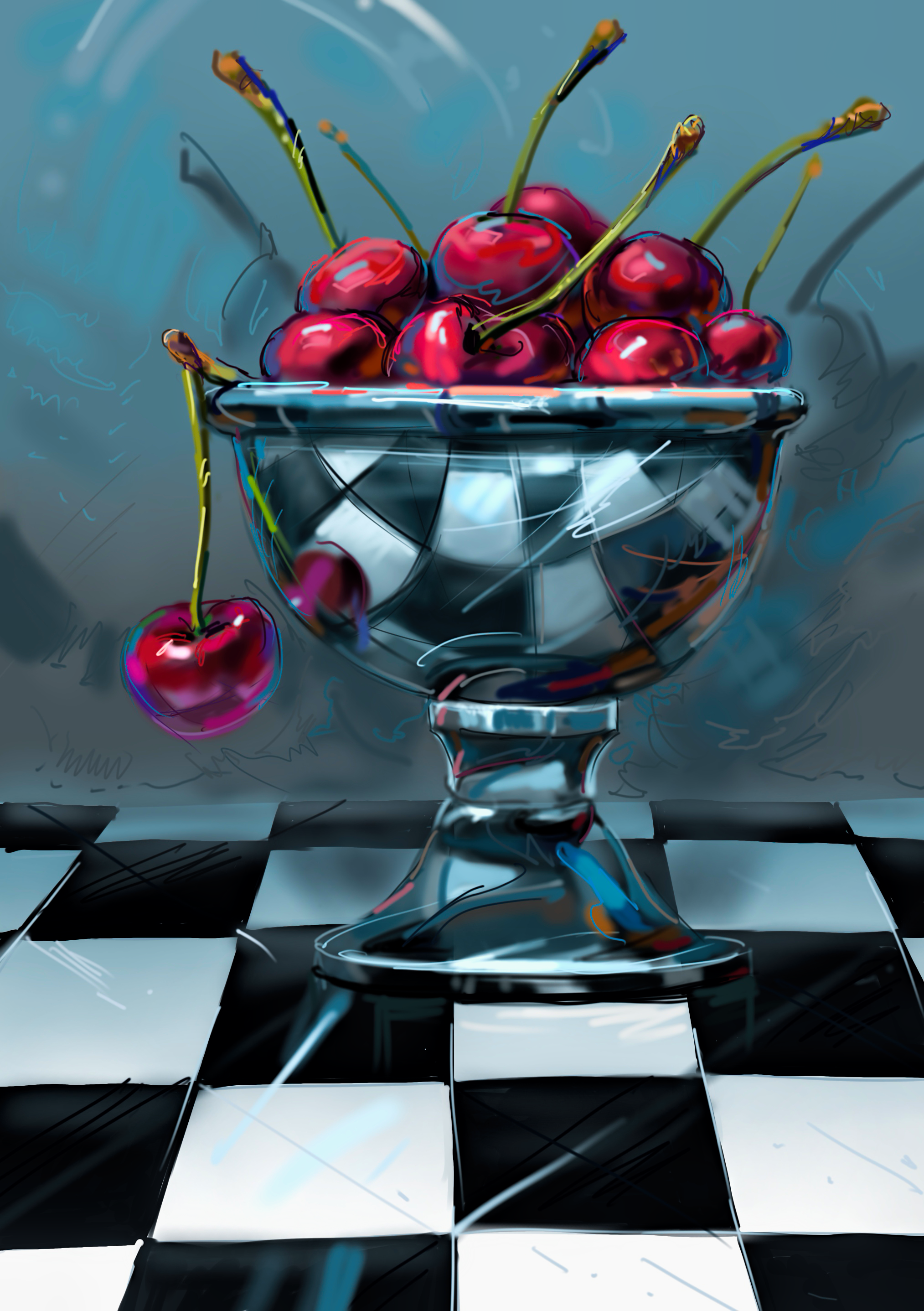 Cup of Cherries