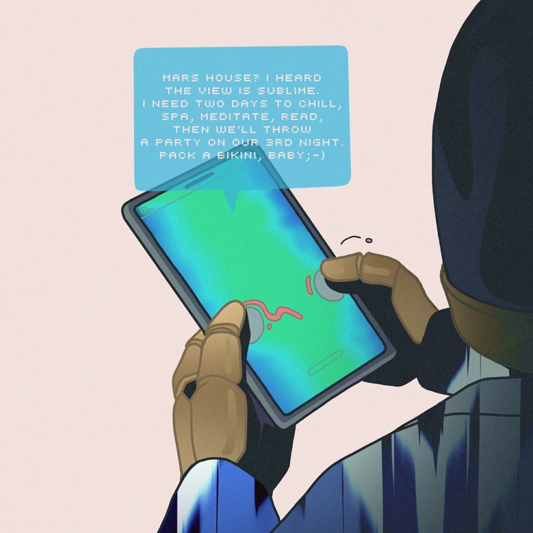 Krista Kim - SuperRare Marketplace v2 - Mars House: 3 days/4 nights, No. 2 of 7 - NFT # 23992