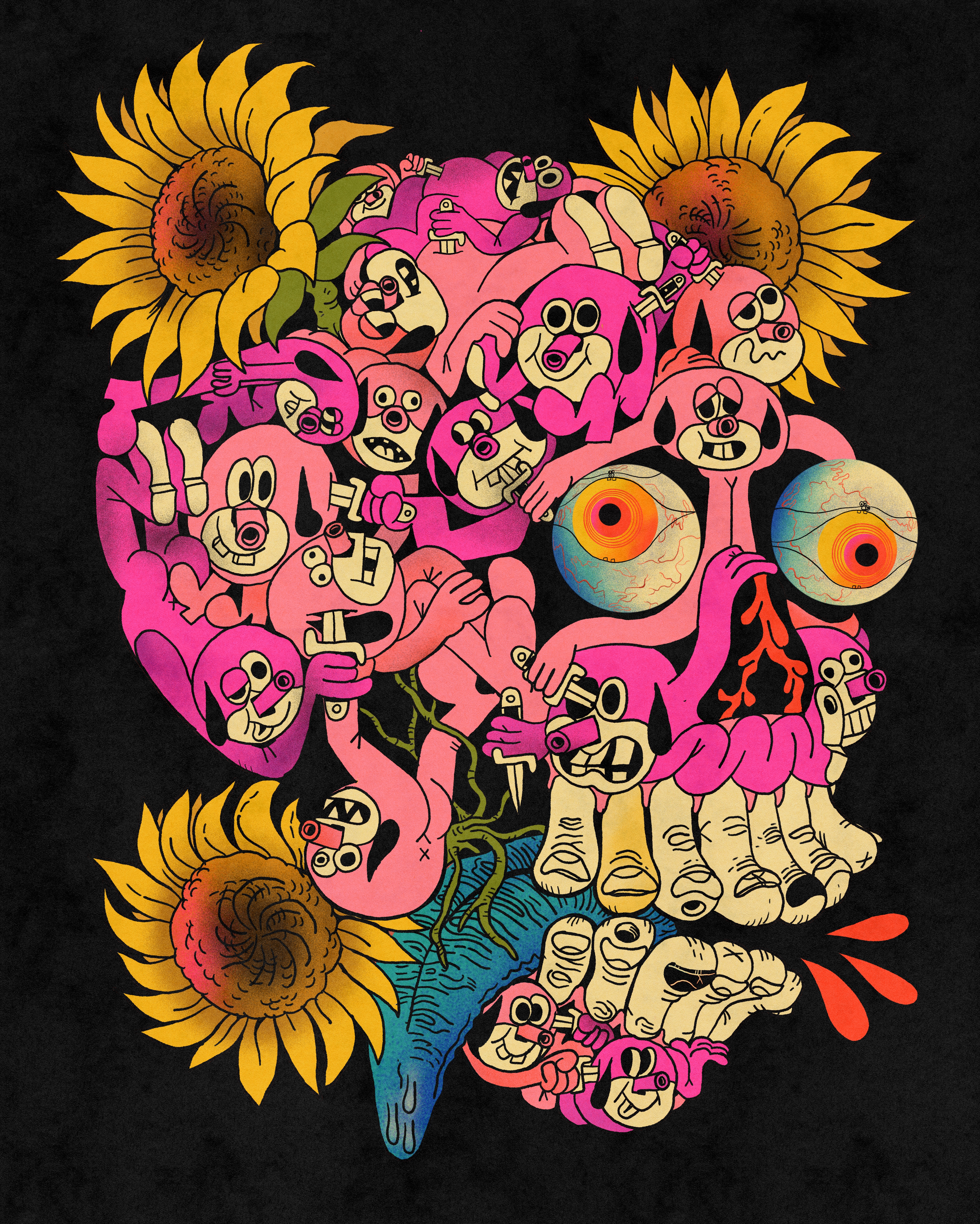 Sunflower Stabber