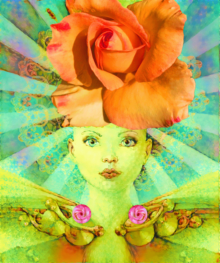 Authentic Digital Art - Butterfly Rose - @reinhard-schmid & @Roses ...