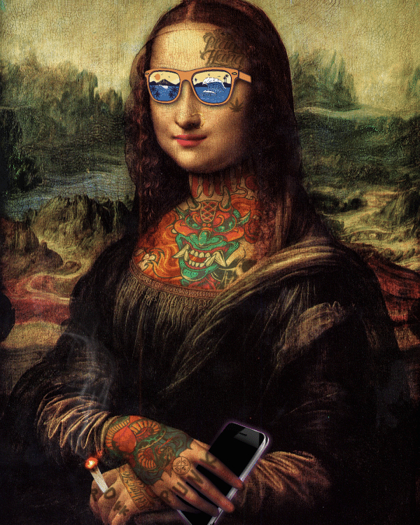 Authentic Digital Art - Punk Lisa | SuperRare