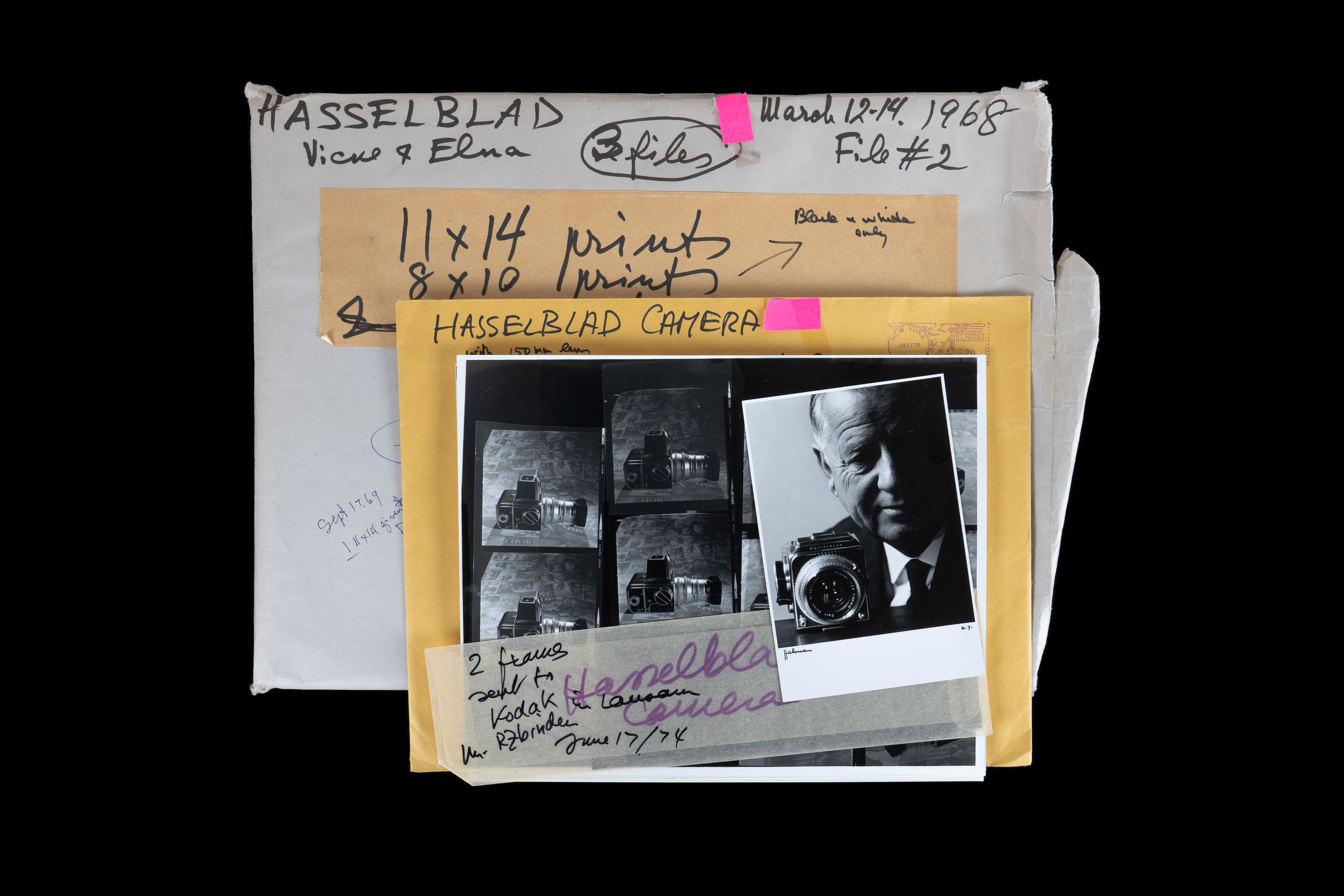 Halsman Archive File 09 -Victor Hasselblad 1968
