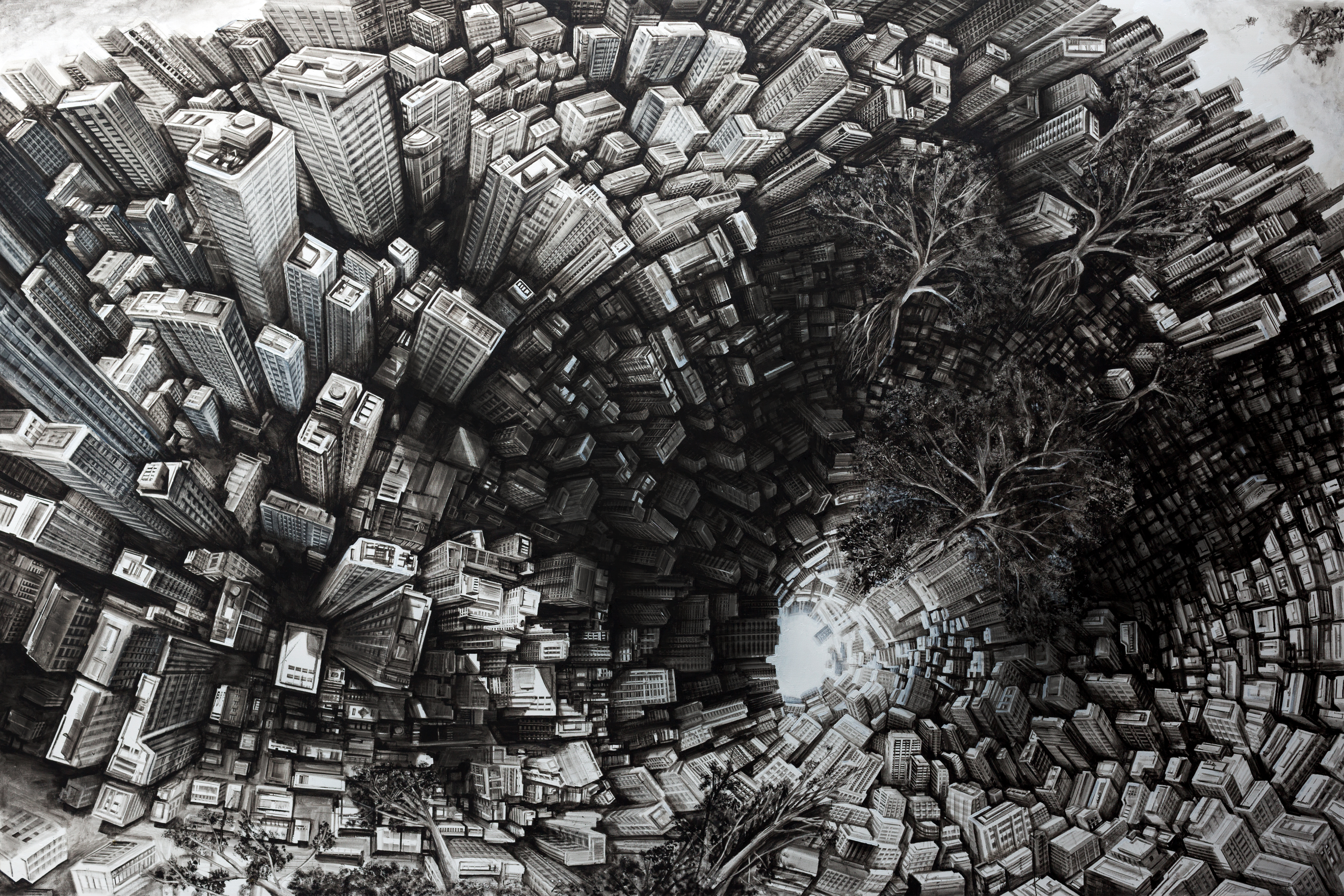 Fabio Giampietro - SuperRare Marketplace v2 - The Downward - NFT # 20139