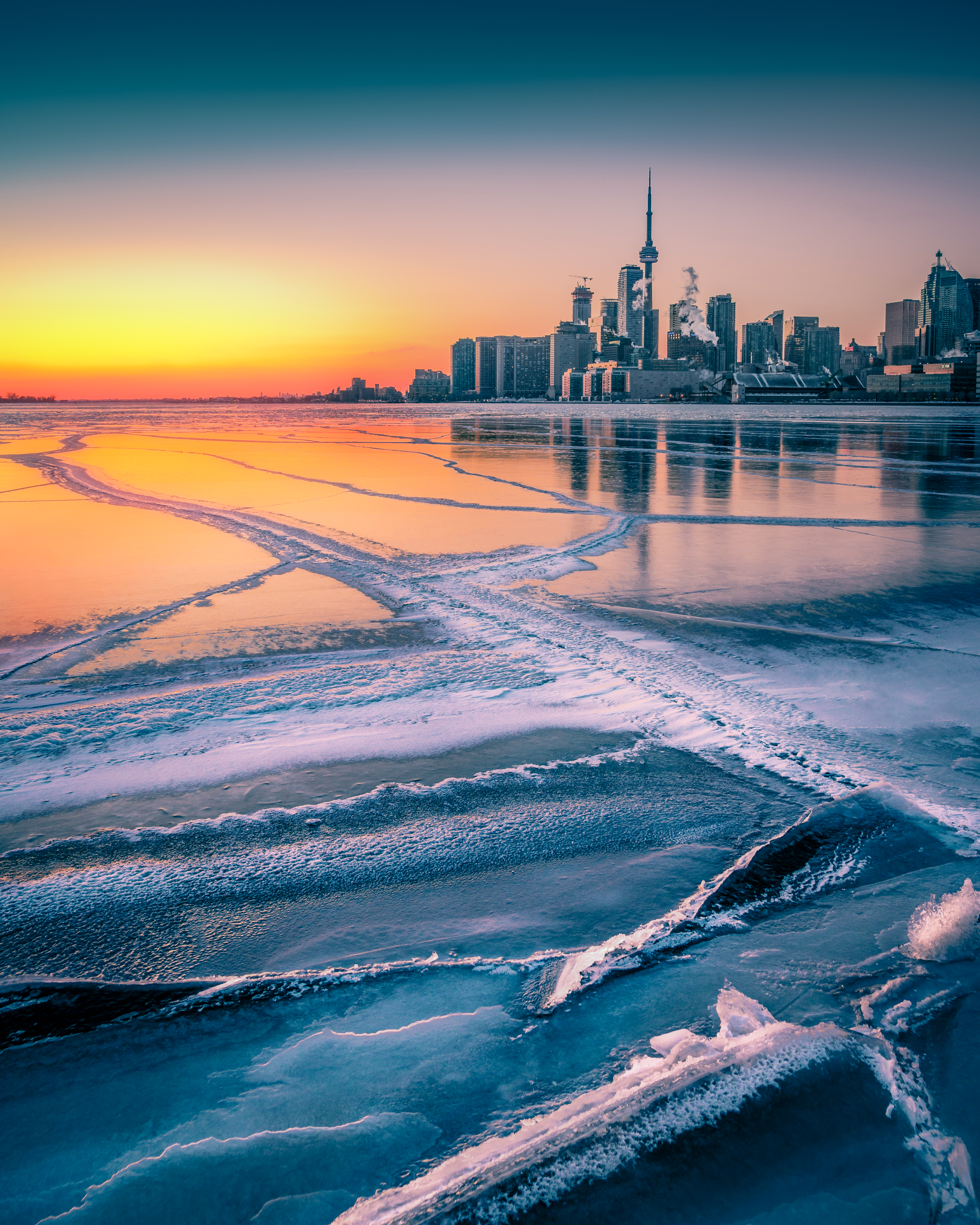 Frozen Flames