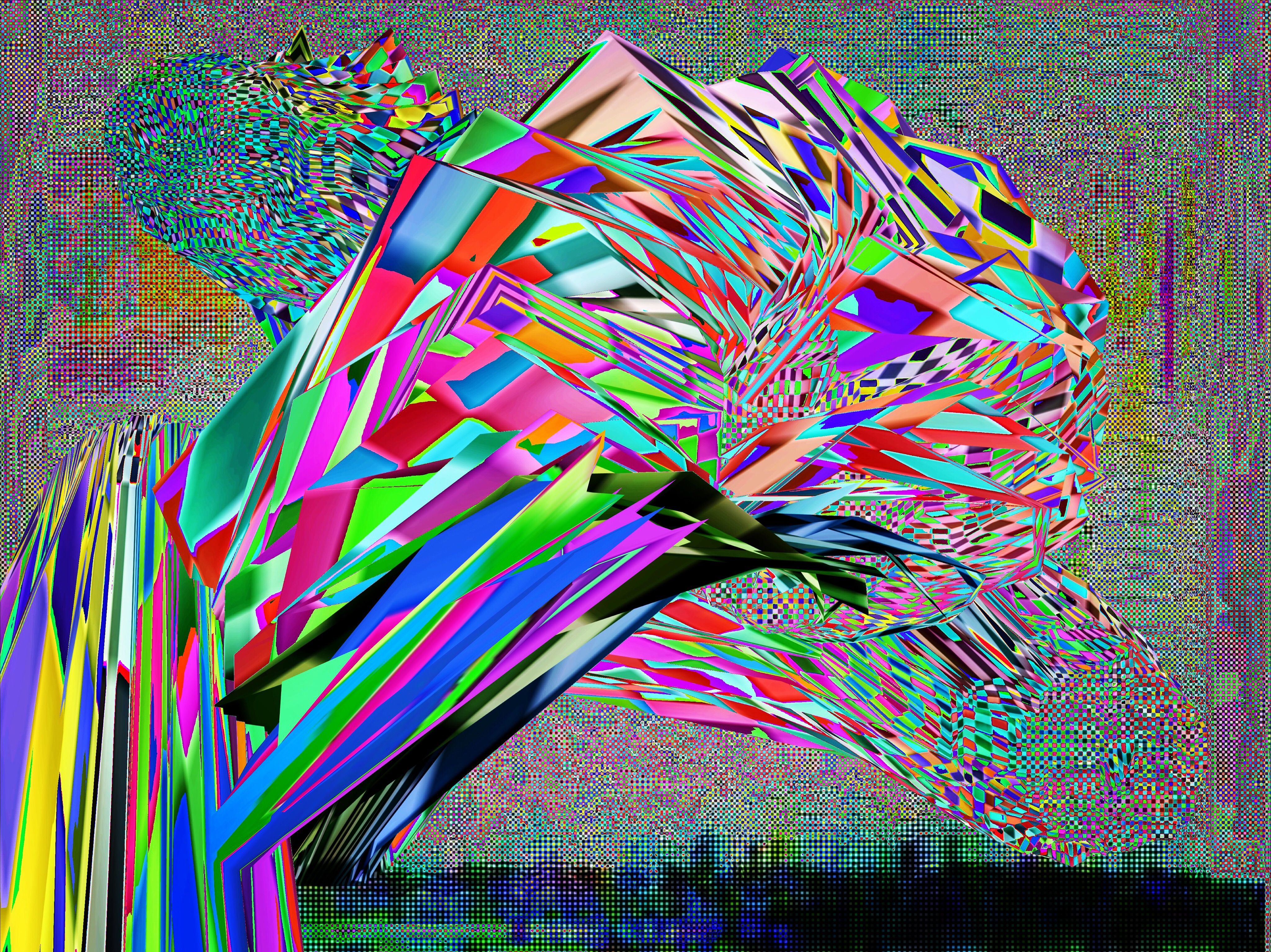 Authentic Digital Art Celestial Dragon Superrare