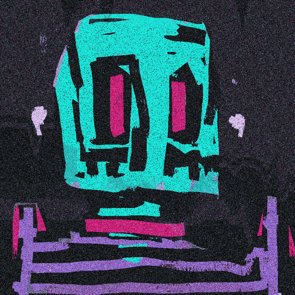 xCopy - SuperRare Marketplace Beta - Man with new iPhone on the Hammersmith & City line - NFT # 1077