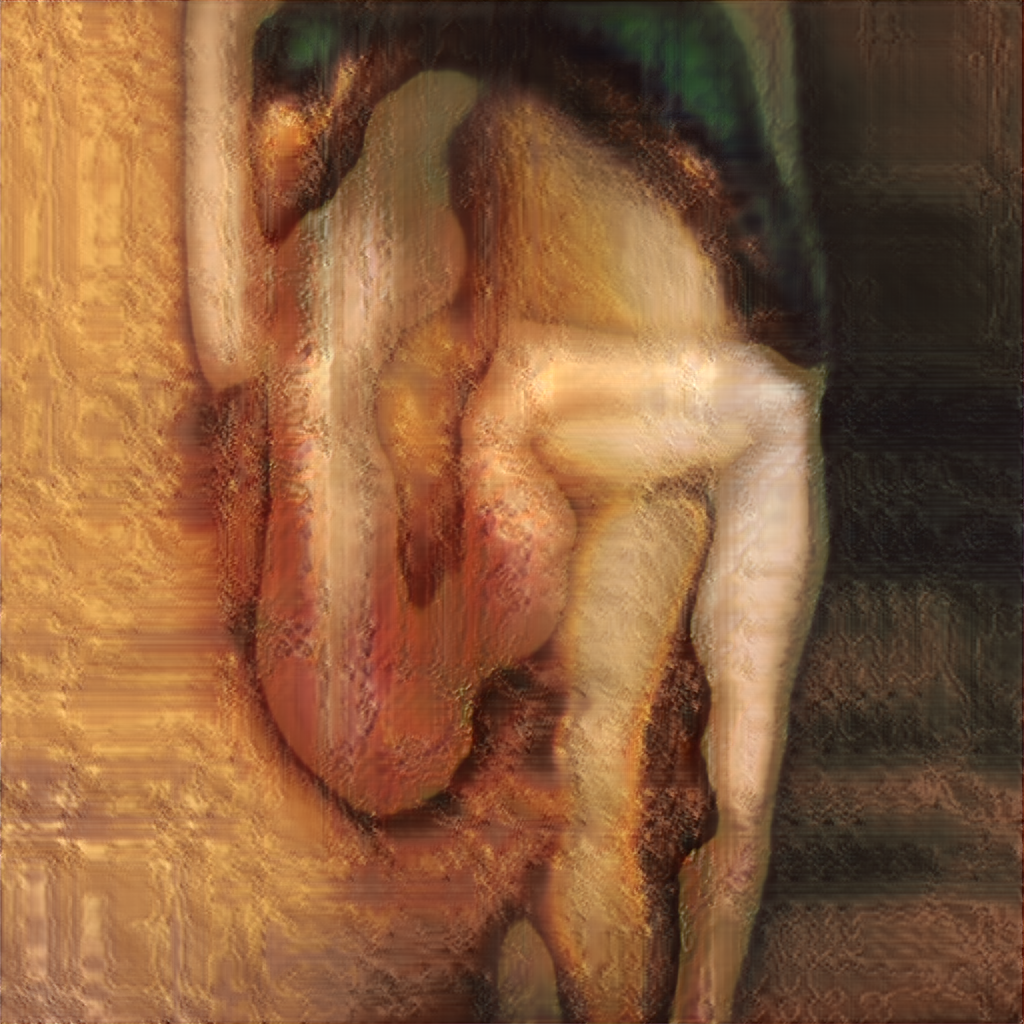 Authentic Digital Art Ai Generated Nude Portrait 7 Frame 41 Superrare