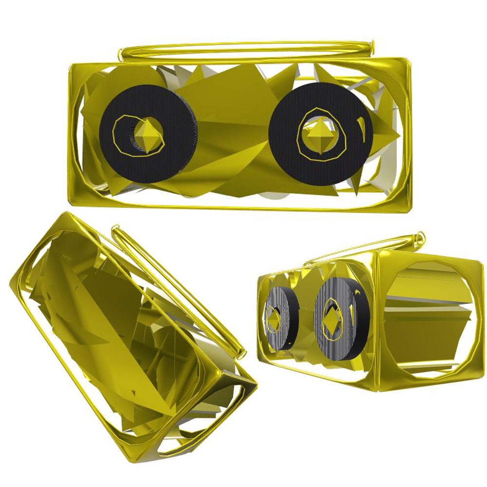 ArtBoxHead // 3d Boomboxhead #4