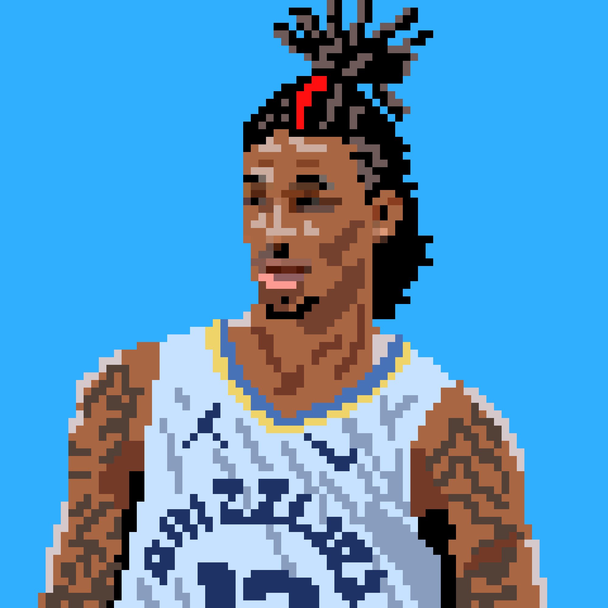 ja morant jersey pixel art｜TikTok Search