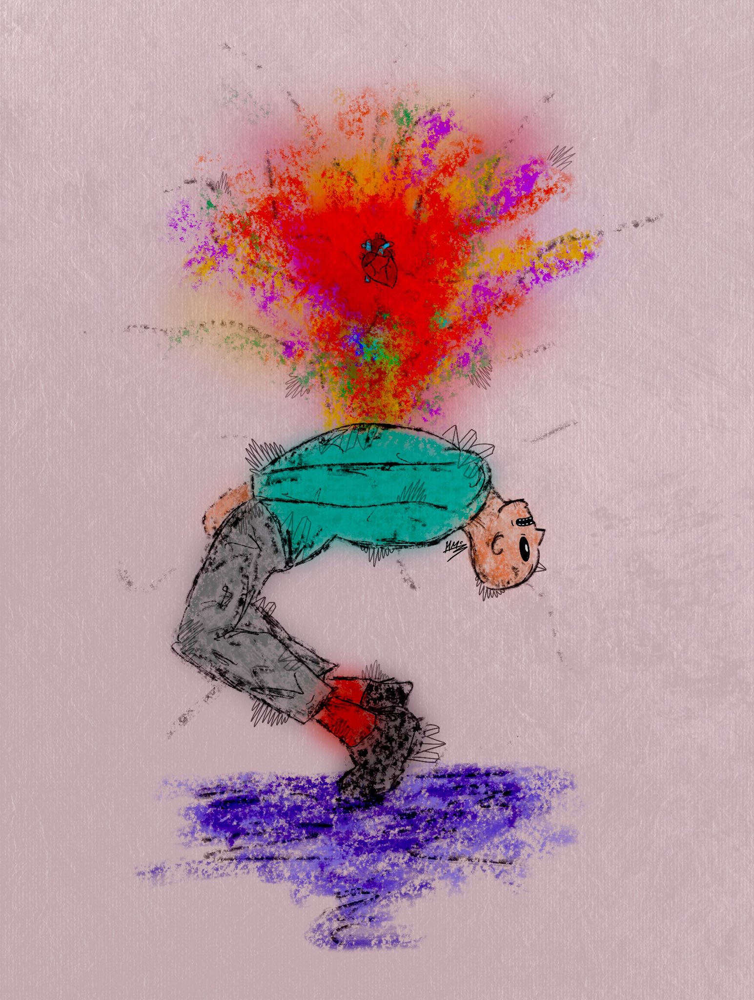 Authentic Digital Art nothing hurts anymore I feel kinda free Authentic Digital Art nothing hurts anymore I feel kinda free