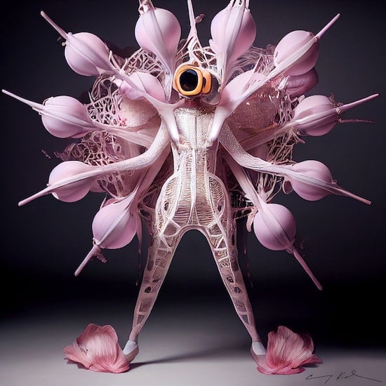 Series Cyborg Fashion by Artist Amy Karle | SuperRare