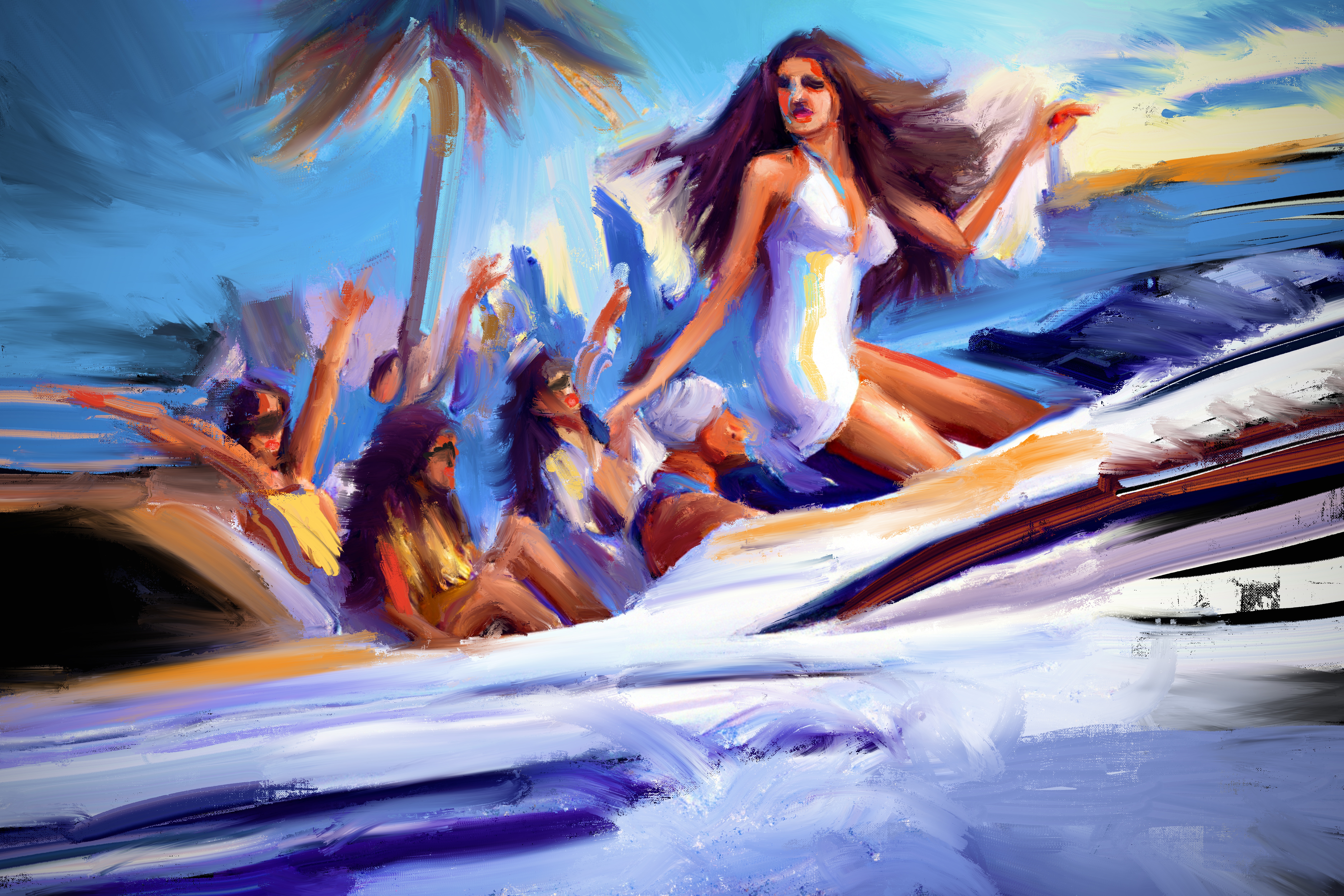 "Speedboat Party"