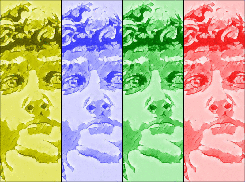 Authentic Digital Art David looks for Golia SuperRare