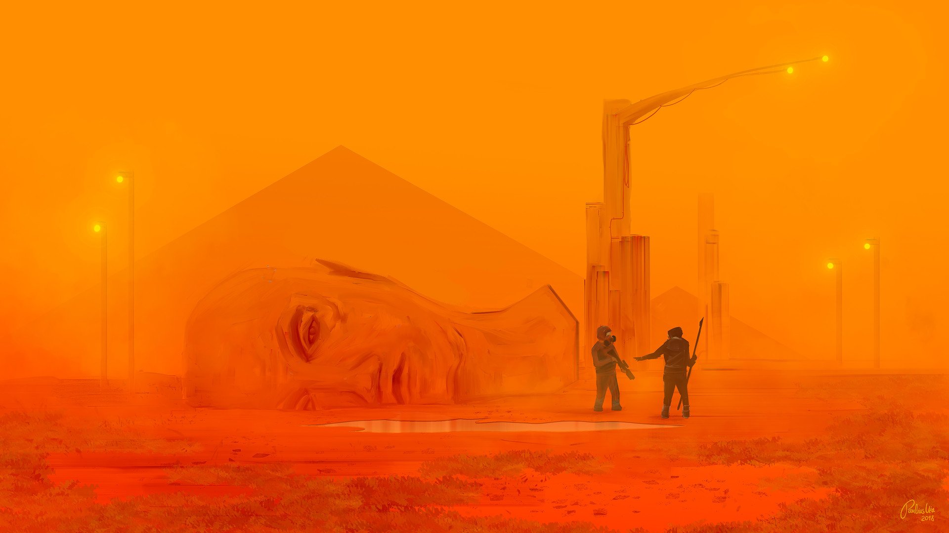 Paulius Uza - SuperRare Marketplace Beta - Scavengers of Cairo - NFT # 77