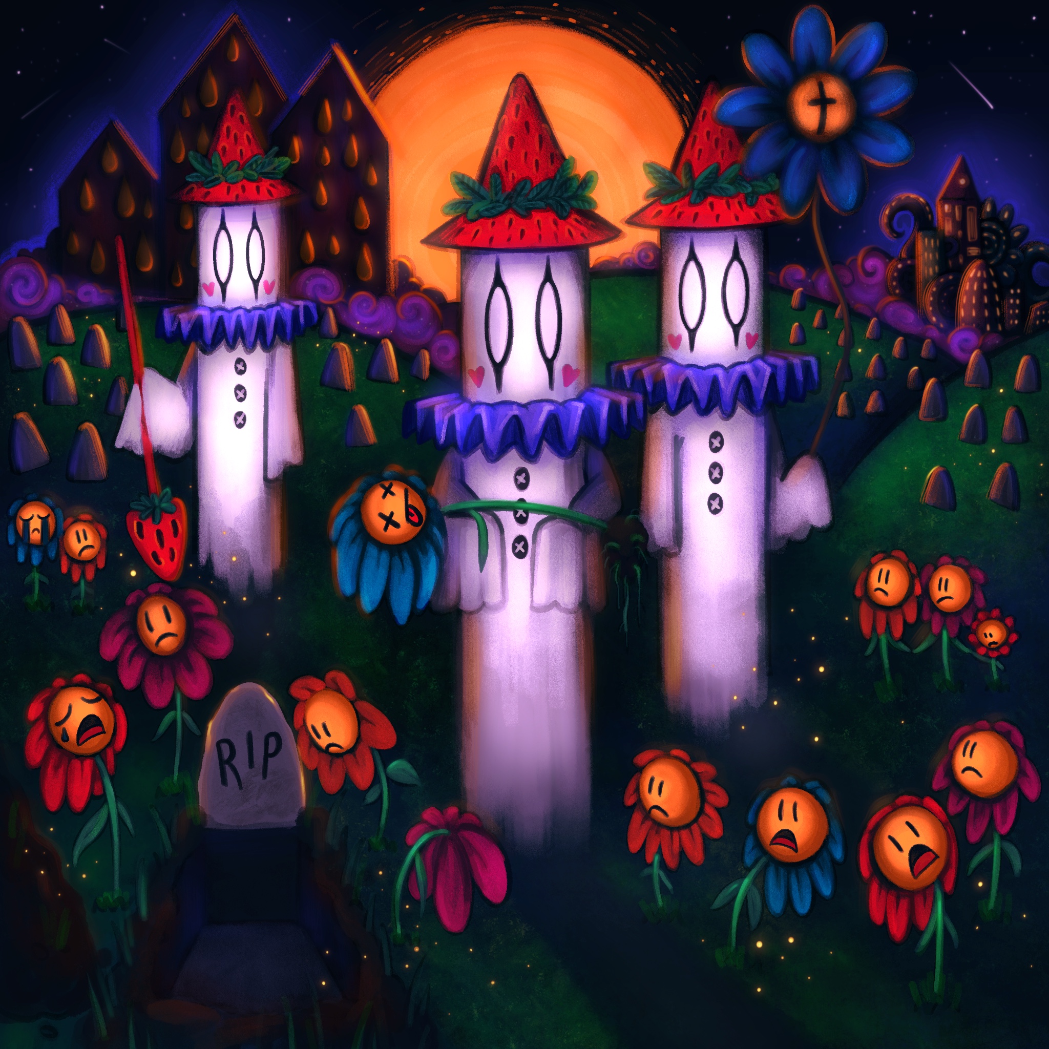 Authentic Digital Art When a Flower dies SuperRare