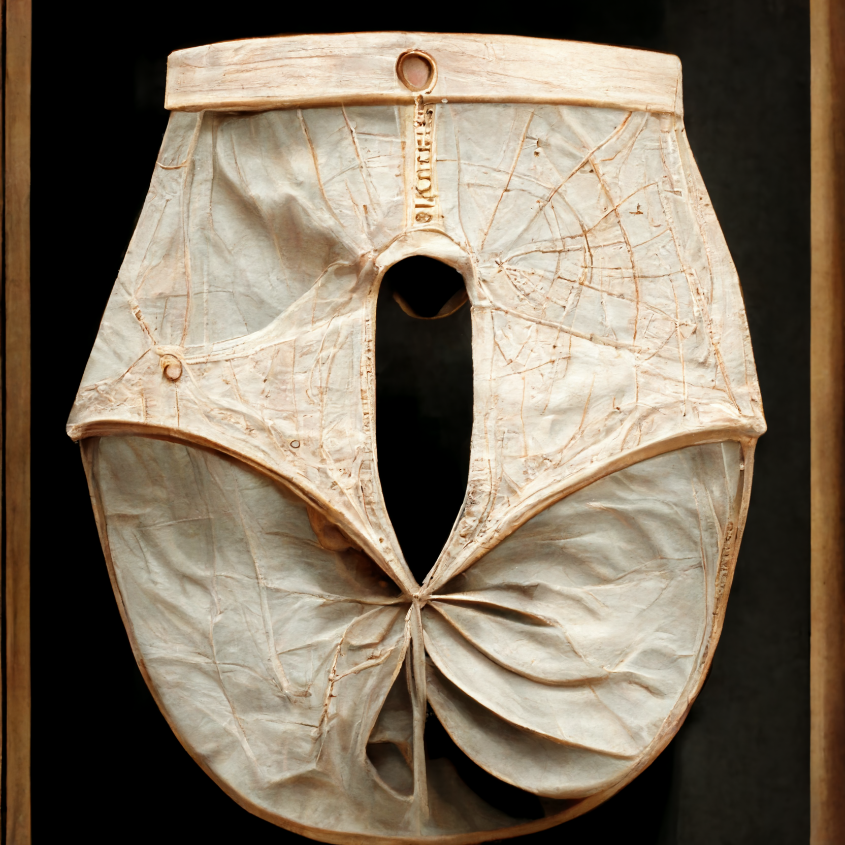 Underwear in the wind of frills
