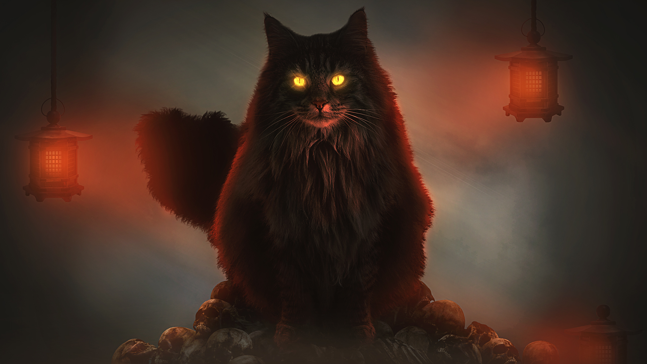 Authentic Digital Art - Nekomata | SuperRare
