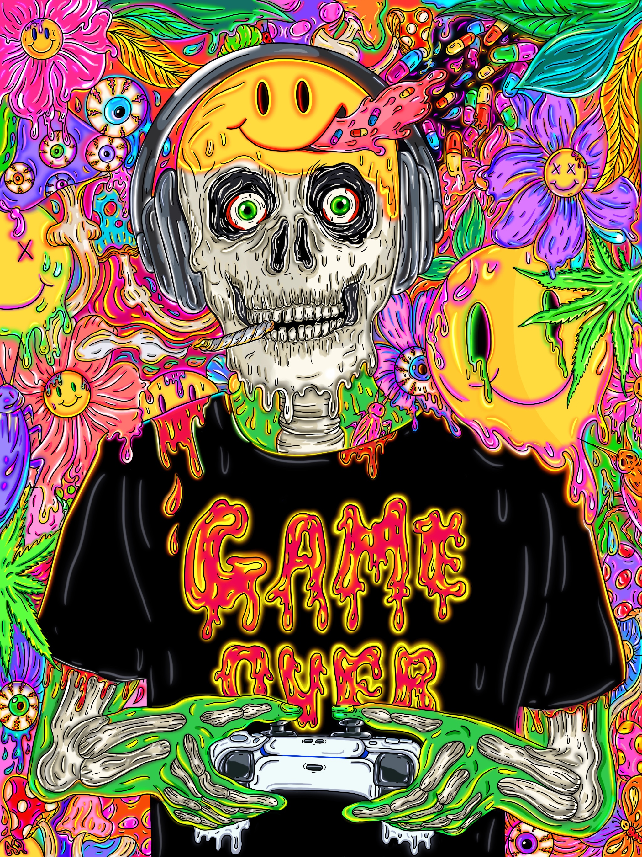 Authentic Digital Art - GAME OVER | SuperRare