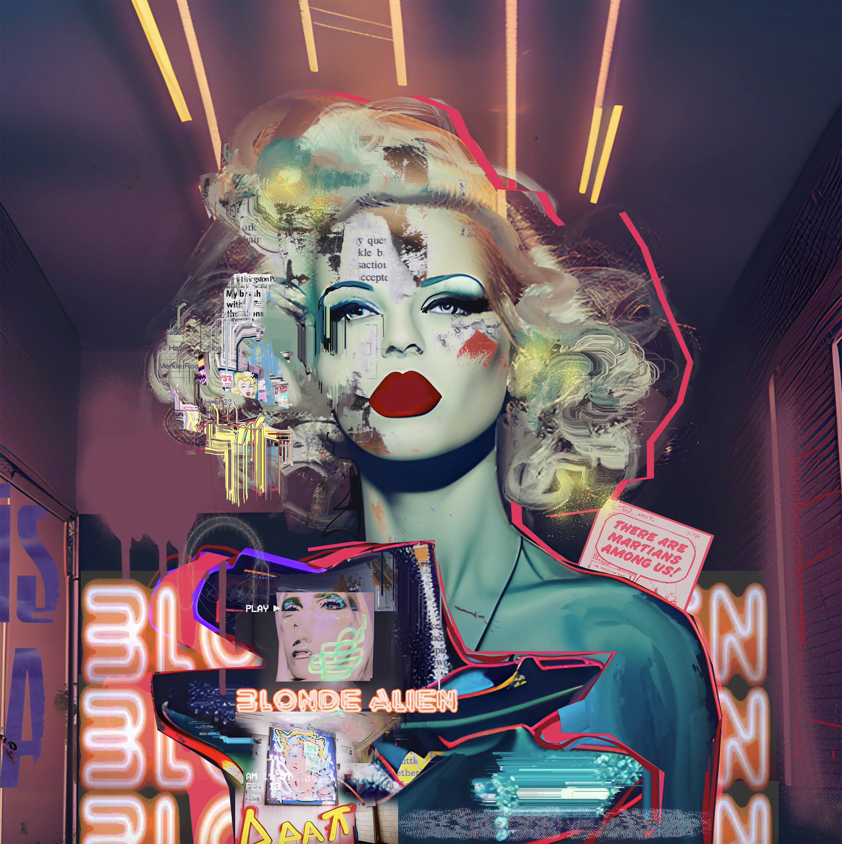 BLONDE ALIEN - 222