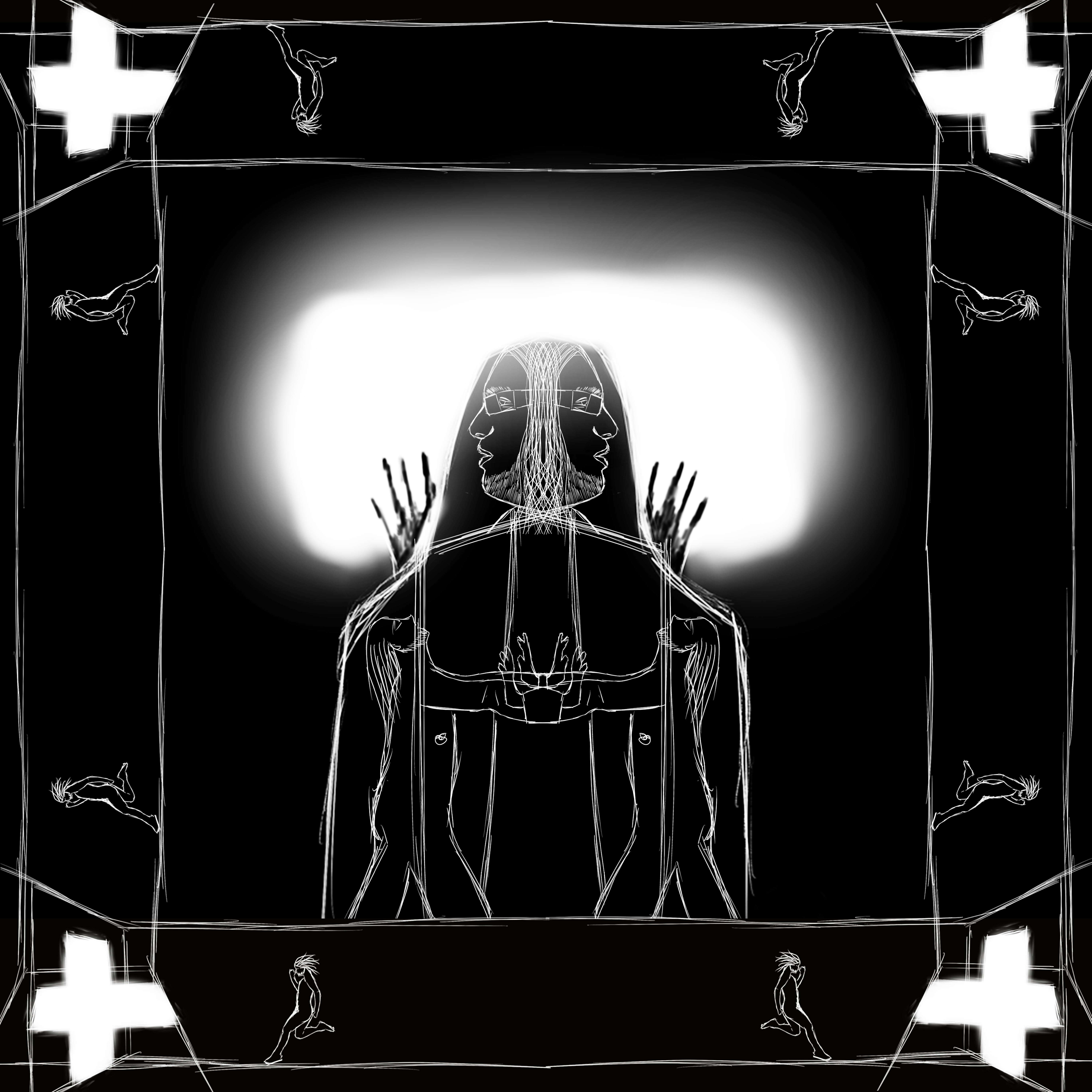 Authentic Digital Art Van STILL INSIDE TOTEM (Distance Series