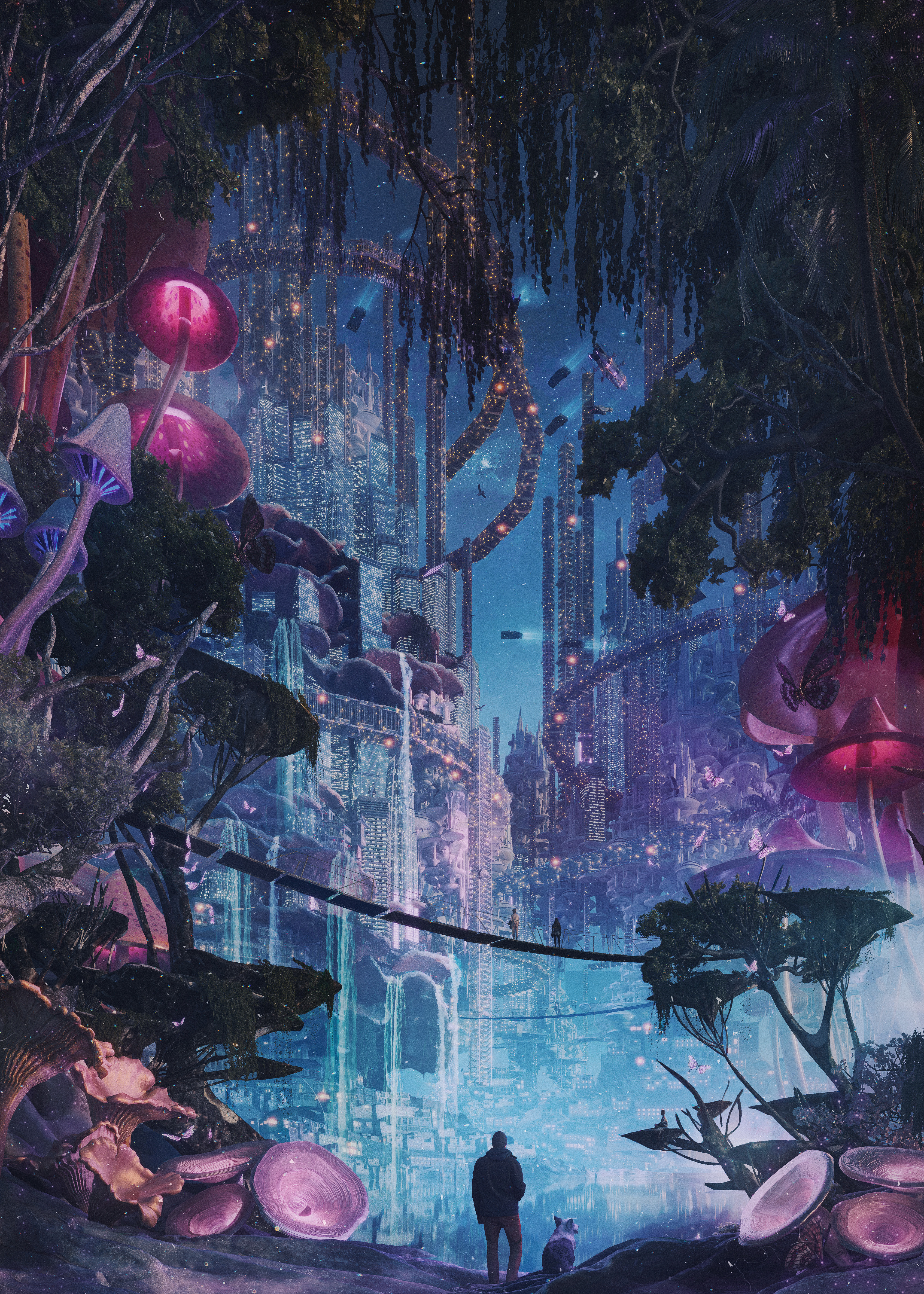 Mycelium realms