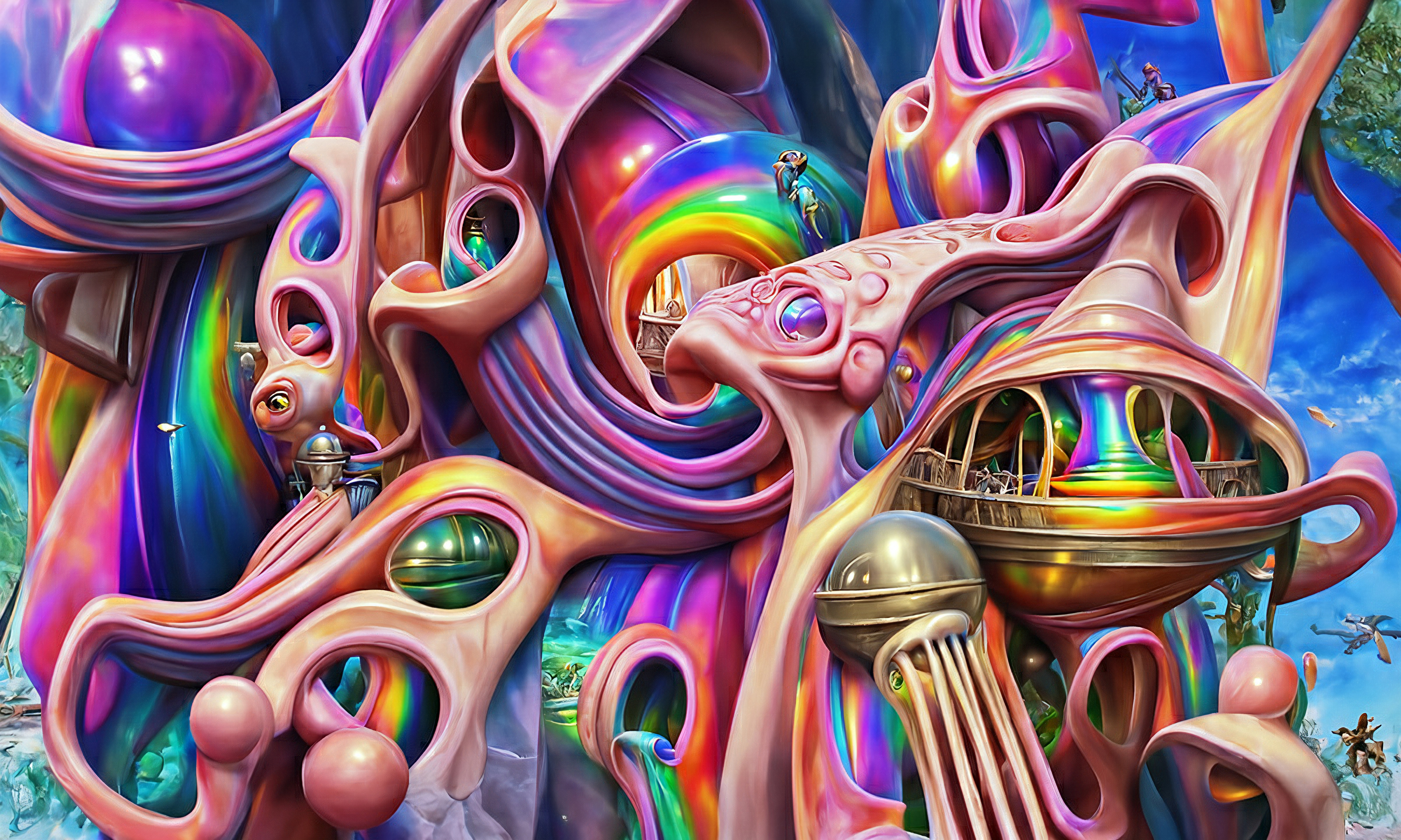 Rainbow Alien Whirled: 2