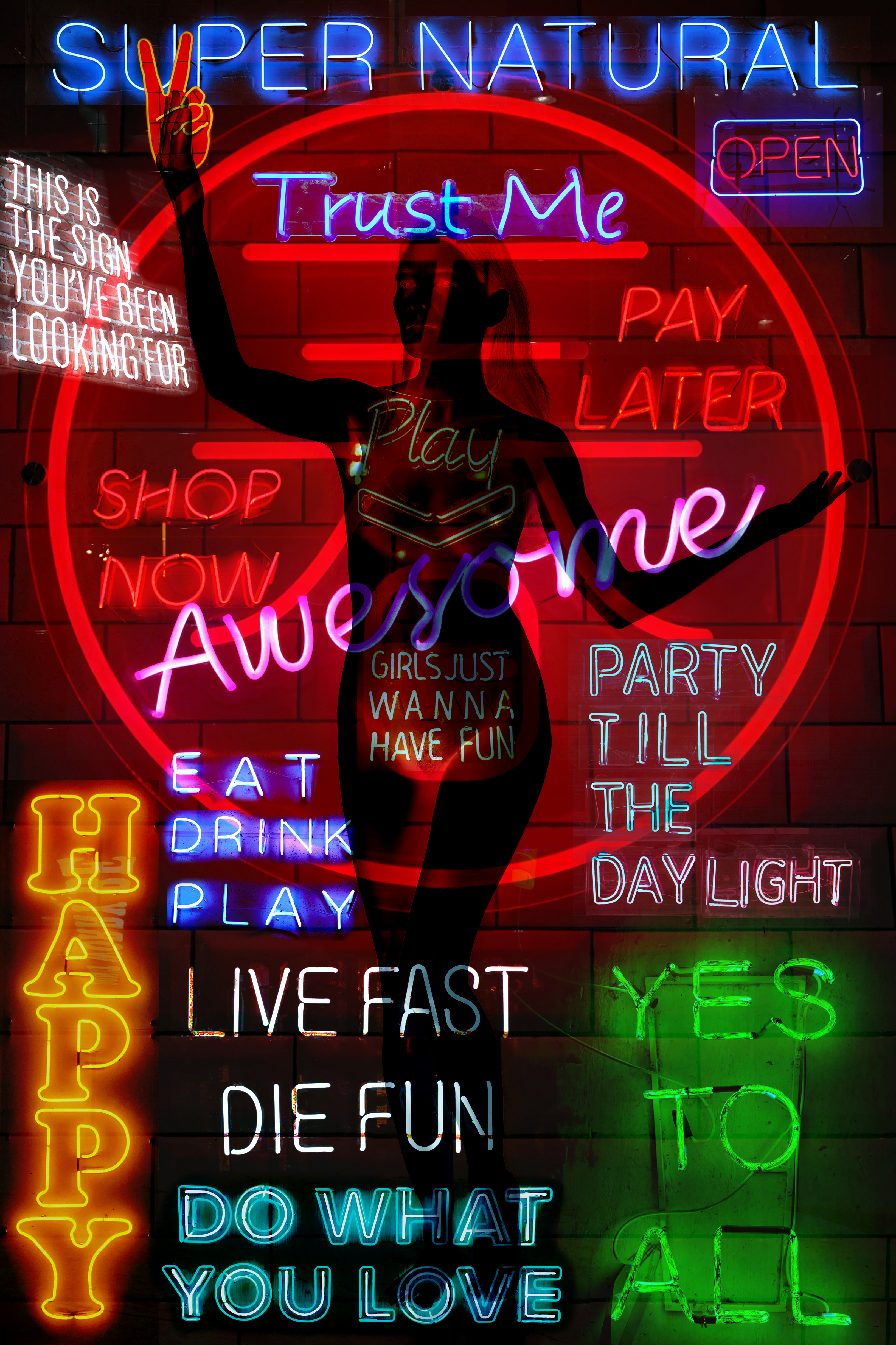 Authentic Digital Art Neon Truth SuperRare authentic-digital-art-neon-truth-superrare