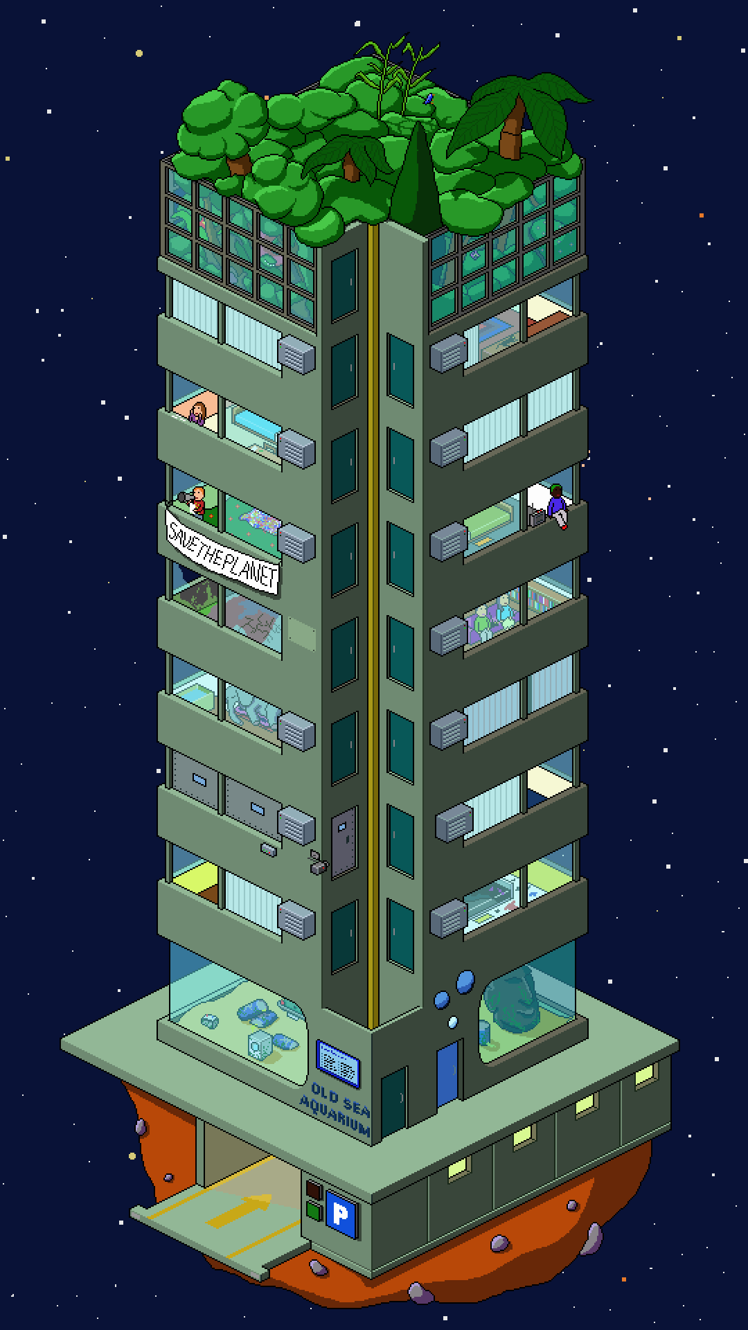 Clod 951: a too small space for my dino!