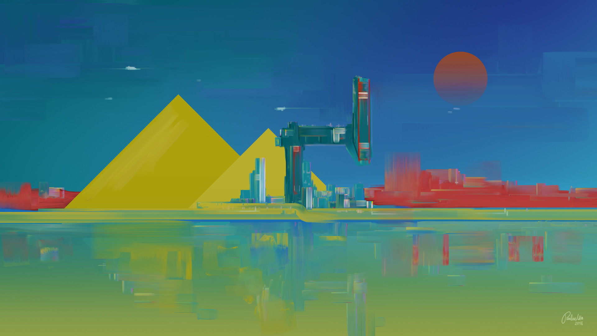 Paulius Uza - SuperRare Marketplace Beta - Dreams of Titan - NFT # 70